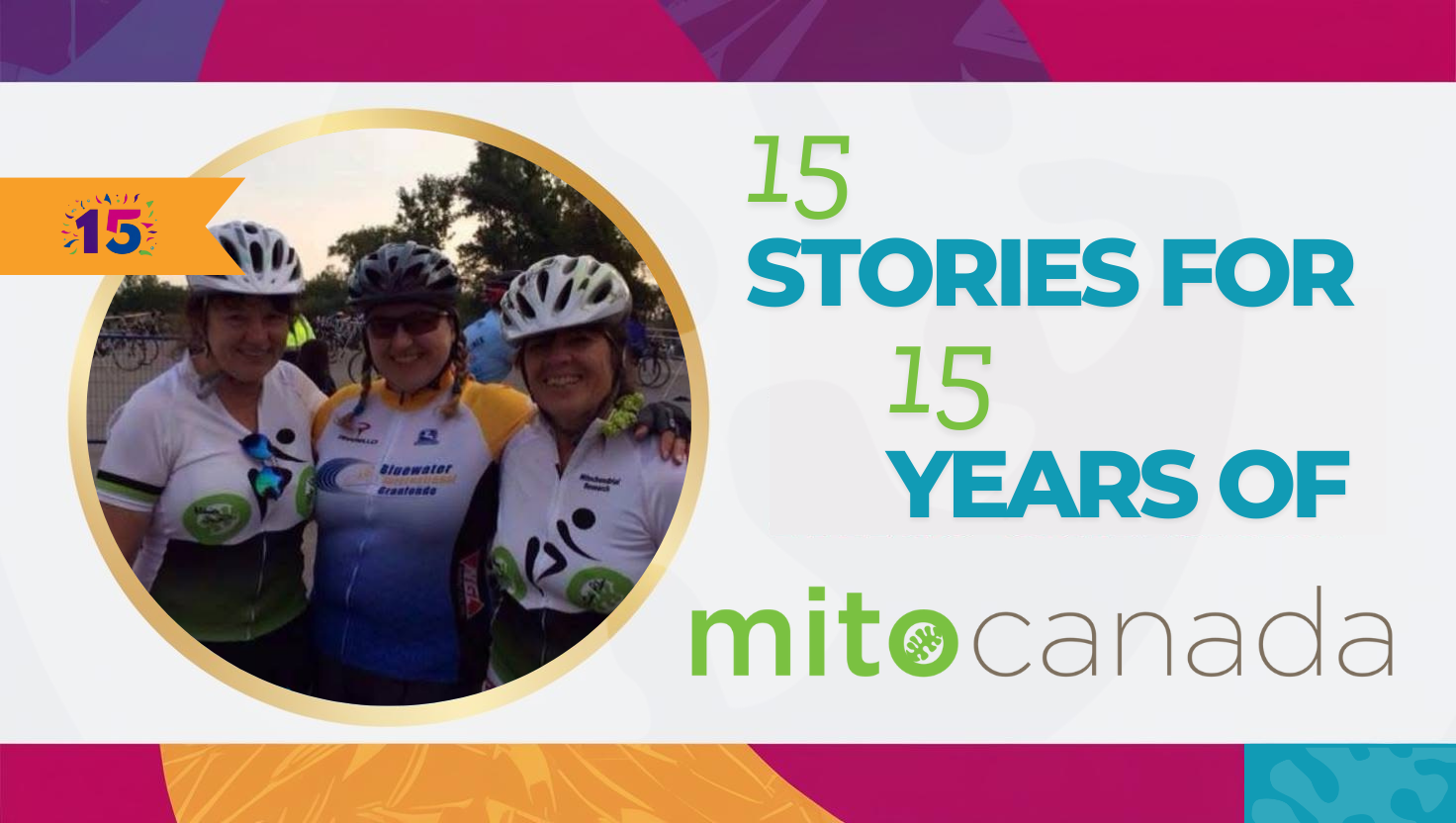 MitoCanada's 15 Stories for 15 Years Linda Pilon banner