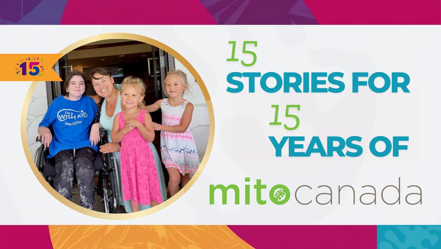 MitoCanada's 15 Stories for 15 Years Kim Good banner